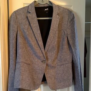 Ann Taylor Factory light blue Blazer